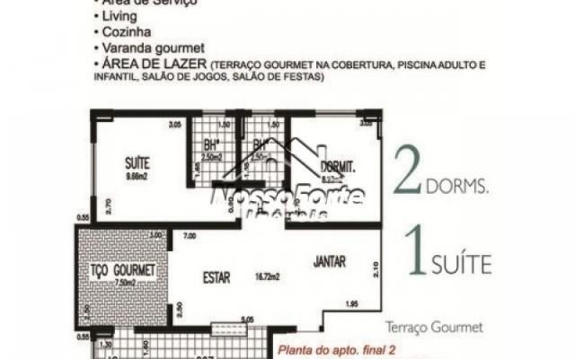 Apartamento na Vila Mirim em Praia Grande - Foto 12