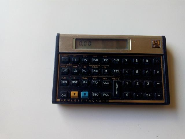 Calculadora financeira Hp12c