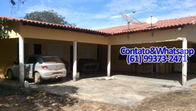 Rancho c/Casa 4Suítes no Lago de Serra da Mesa, Top P/Pesca!!Aceito Carro