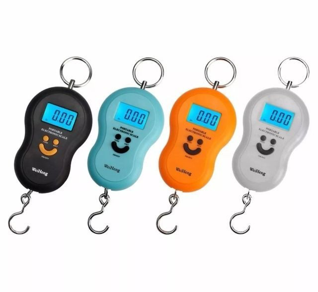 Balança Gancho Digital Portátil Até 50 Kg - Foto 4