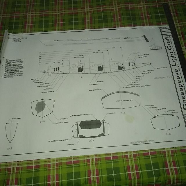 Projeto de caiaque triplo artesanal(faça você mesmo) - Foto 3
