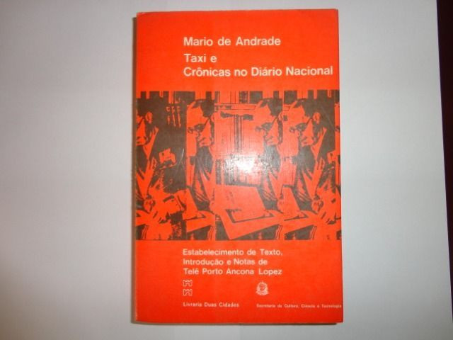 Livro Taxi E Crônicas No Diário Nacional - Mario De Andrade - Foto 2