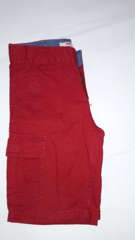 Bermuda Infantil Levi's Original . Vermelha 4 a 6 anos -Em Ótimo Estado - Foto 4