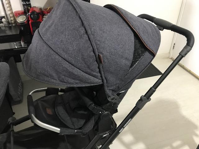 Carrinho de Bebê para gêmeos Abc Design Zoom o melhor do Mercado - Foto 2