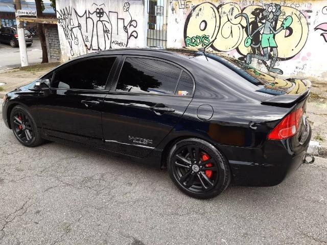 Honda Civic 1.8 Lxs Flex Aut. 4p - Foto 8
