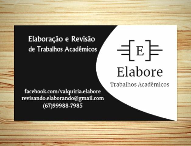 Trabalhos acadêmicos