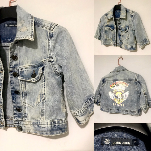 jaqueta jeans john john