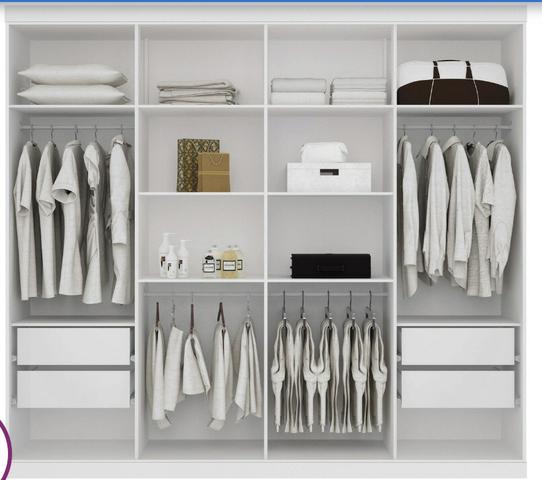 Guarda-roupa Novo