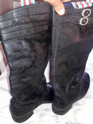 Botas Gaucho Couro Leg No 39 - Foto 5