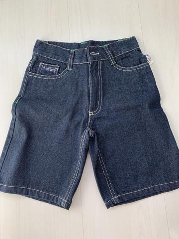 Bermuda jeans nova tamanho 5 anos