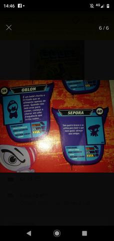 Album GOGO's gogos CRAZY BONES FALTAM SO 2 figurinhas - Foto 6