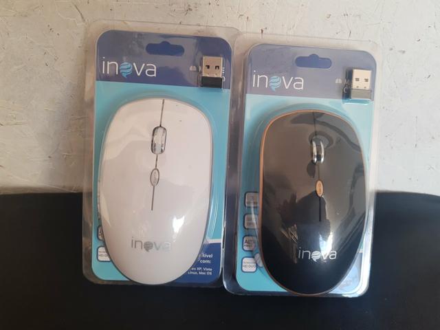 Mouse Sem fio USB Inova - Foto 6