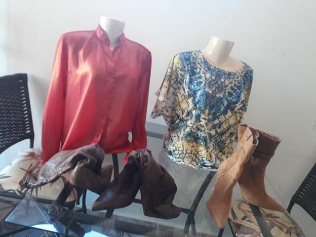 Roupas sapatos seminovos lindos