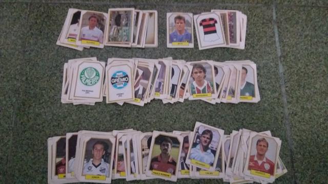 Lote de figurinhas do Campeonato Brasileiro de 1990