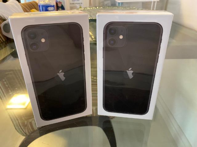 IPhone 11 Preto 64gb, NF + Garantia 1 ano, Anatel, Lacrado, Zero, A2221, Novo