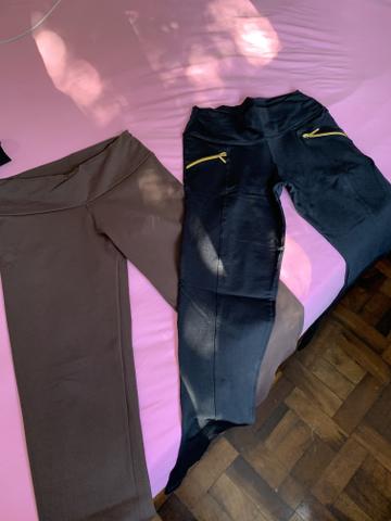 2 Leggings tamanho P/M