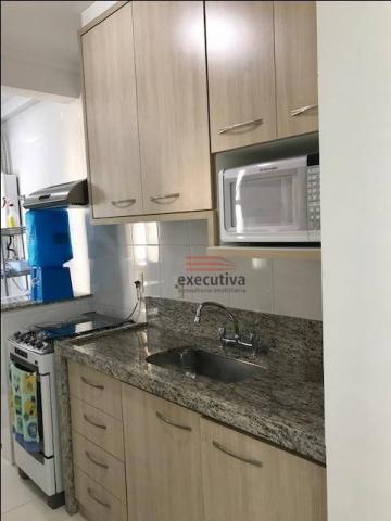 Apto amplo com 1 quarto no Jd Esplanada! Mobiliado! - Foto 11