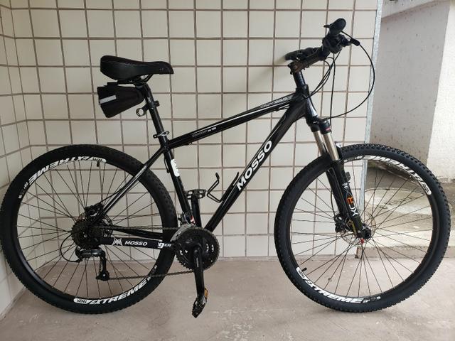 Bike Mosso Supreme 29 com Shimano 27v hidráulico