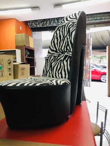 Lindo puff tamanco salto 15 novo (aceito cartão ) - Foto 2
