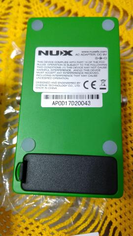 Pedal Nux Overdrive NOVO, na caixa e com as TAGS - Foto 3