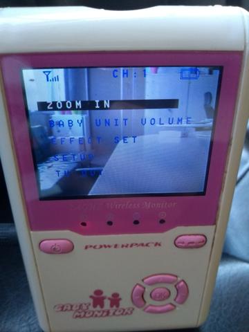 Baba eletrônica Powerpack baby monitor - Foto 5