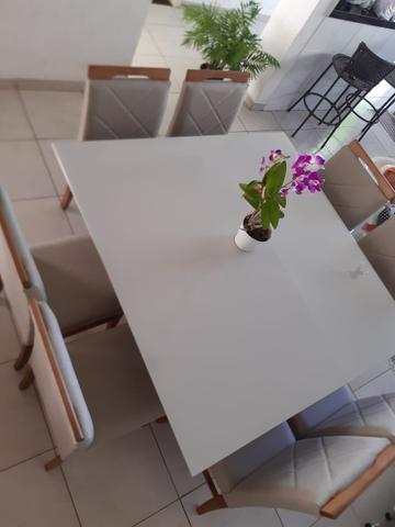 Mesa de jantar Akila oito 8 completa - Foto 2