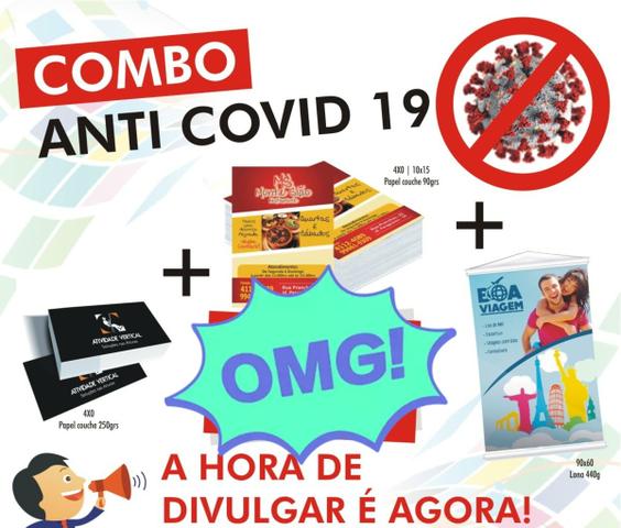 Pacote para divulgação folheto banner e cartão