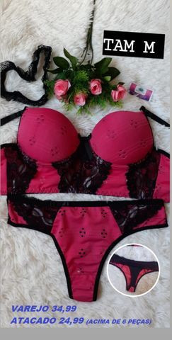 Lingerie Plus Size e Normal, Atacado - Foto 19