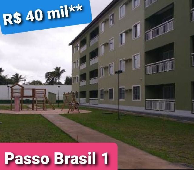 Ap Gran Village Brasil 1 - Térreo - Suite - Apenas 40 mil - Perto de tudo!
