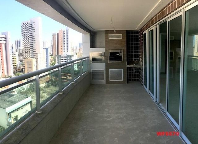 Ap1033 ?San Luigi?, 238m²,Meireles, sala com varanda gourmet, 4 suítes,4 Vagas