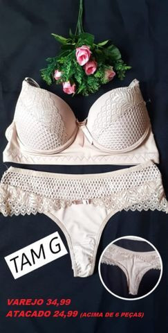 Lingerie Plus Size e Normal, Atacado - Foto 17
