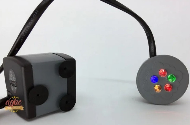 Bomba Submersa Com Led Fonte Água Aquário Peixe 180l/h 220v Arduino Automação COD-CP443 - Foto 2