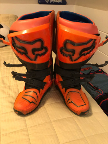 bota fox instinct branca