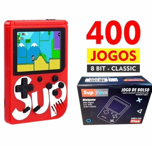 SUP GAME BOX 400 JOGOS  - Foto 2
