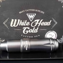 pen white head gold