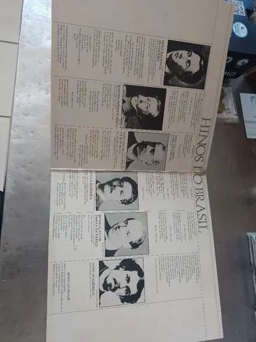 Raríssimo Disco de vinil dos hinos do Brasil de 1974 - Foto 2