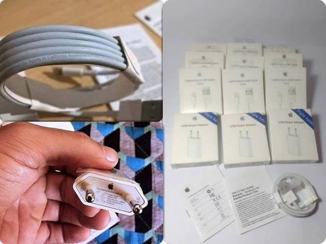 Carregador Completo Cabo + Fonte Iphone Ipad 5 / 6 / 7 / 8 / X