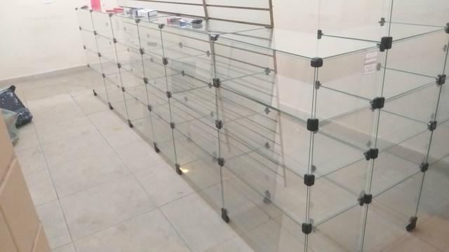 Balcões / Prateleiras de Vidro - Foto 3