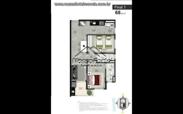 Lançamento Apartamento no Canto do Forte em Praia Grande - Foto 6