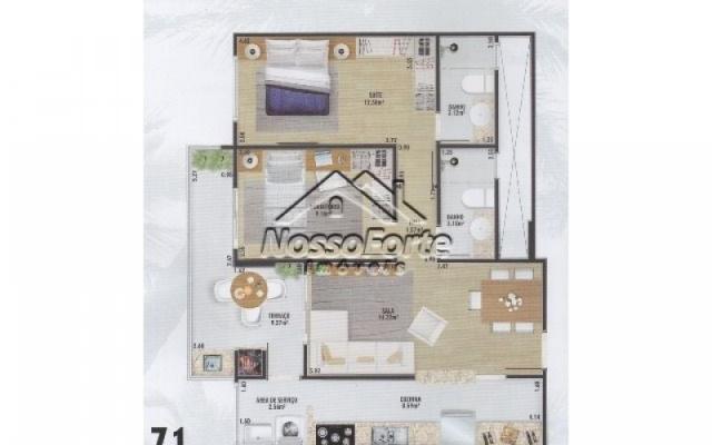 Apartamento na Flórida em Praia Grande - Foto 5