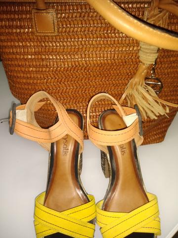 Bolsa arezzo e sapato combo