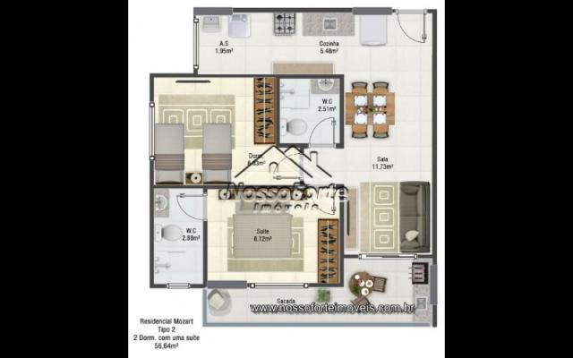 Lançamento Apartamento na Guilhermina em Praia Grande - Foto 17