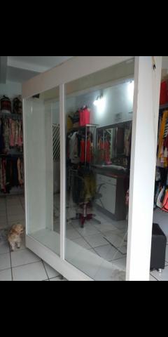 Vitrine com rodinhas - mostruário - VIDRO - Vendo dois vidros também - Foto 4