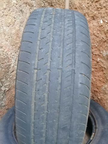 Pneus aro 15 meia vida/roda muito ainda/ apenas dinheiro/98474-0945 - Foto 3