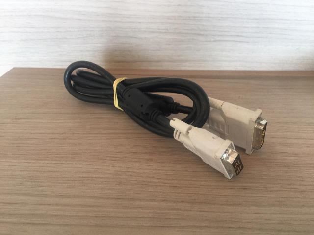 Cabo Monitor Padrão Dvi X Dvi 1,60m Metros 18 pinos - Foto 2