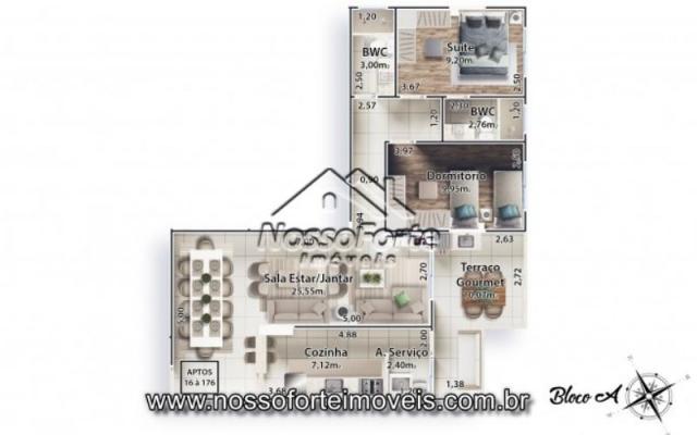 Lançamento Apartamento no Boqueirão em Praia Grande - Foto 16