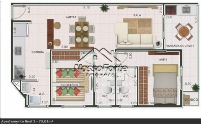 Apartamento na Guilhermina em Praia Grande - Foto 15