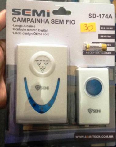 Campainha Sem Fio Bivolt