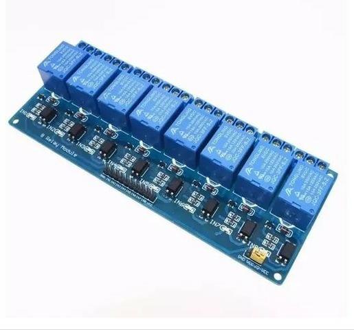 Relé 8 Canais 5v | Arduino, Pic, Raspberry Pi CÓD-AM9  - Foto 2