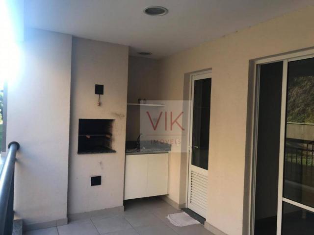 Apartamento com 2 dormitórios para alugar, 86 m² por r$ 2.400/mês - jardim ypê - paulínia/ - Foto 2